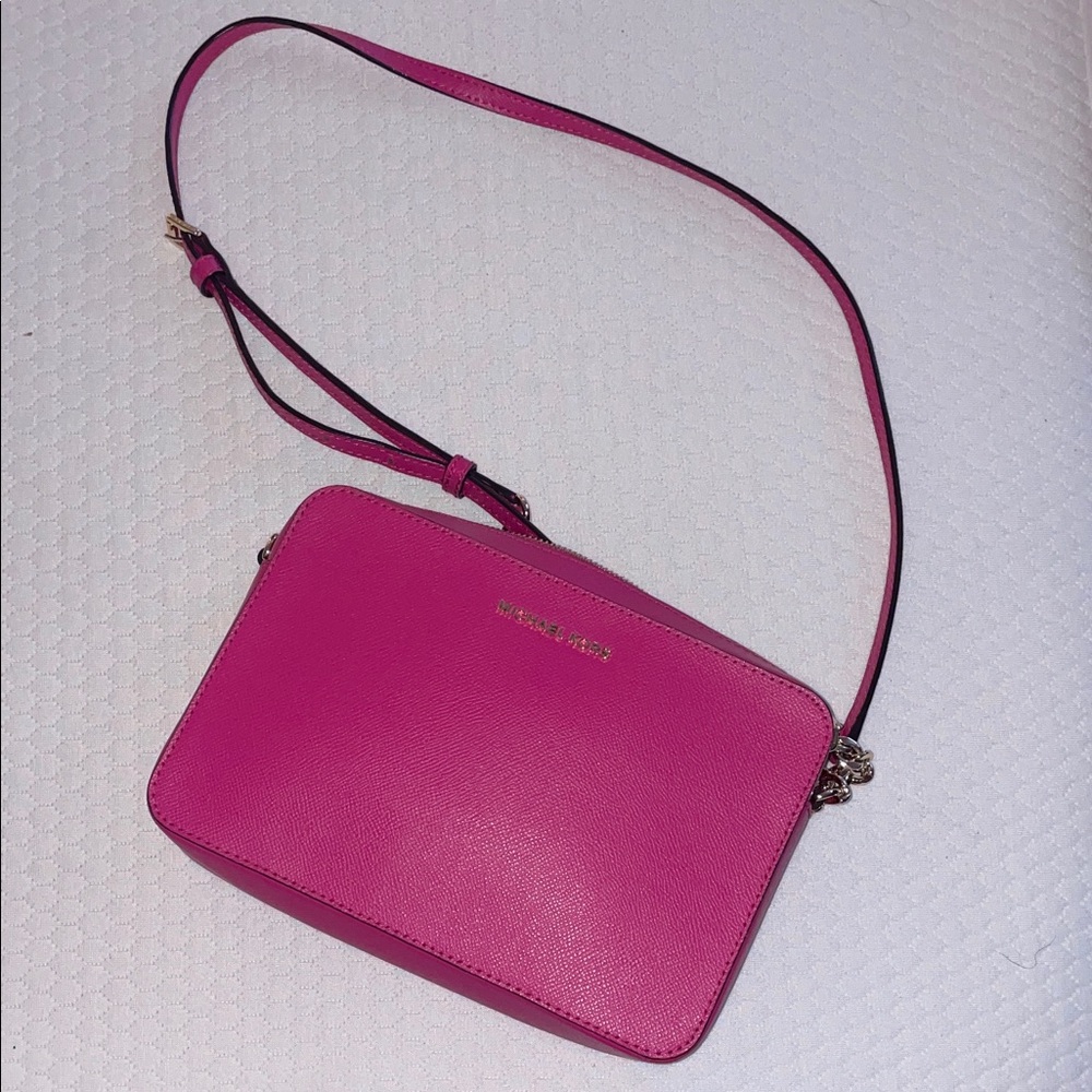 Michael Kors Hot Pink Crossbody Bag